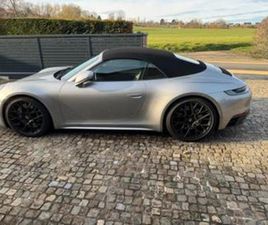 PORSCHE 911 CABRIOLET 992 ② PORSCHE 992 CABRIOLET 4 GTS. SILVER GT / MAI 2023 — PORSCHE — 2EMEMAIN
