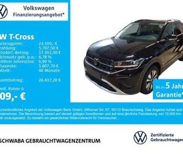 VOLKSWAGEN T-CROSS VOLKSWAGEN T-CROSS GOAL 1.0 TSI *LED*VIRTUAL*ACC*LANE*16"*