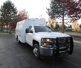 2015 CHEVROLET SILVERADO 3500HD ENCLOSED UTILITY SERVICE TRUCK
