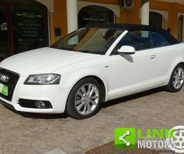 AUDI A3 CABRIO LINK MOTORS: AUDI A3 CABRIO 1.6 TDI 105 CV S-LIN