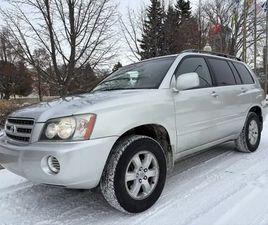 TOYOTA HIGHLANDER 2002 TOYOTA HIGHLANDER 4WD SUV
