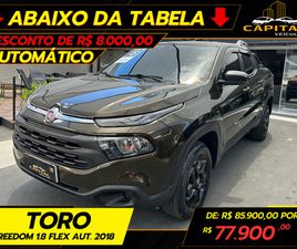 FIAT TORO FIAT TORO FREEDOM 1.8 16V FLEX AUT.