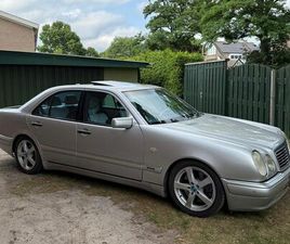 MERCEDES E55 AMG SILBER 1998 LIMOUSINE