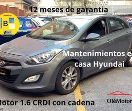 HYUNDAI I30 HYUNDAI - I30 1.6 CRDI 110CV TECNO S