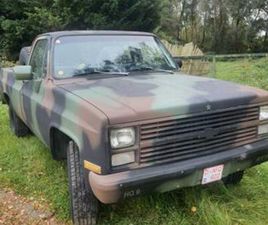 CHEVROLET C20 ② CAMIONNETTE CHEVROLET C20 1983 — OLDTIMERS & ANCÊTRES — 2EMEMAIN