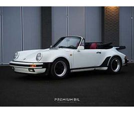 PORSCHE 911 SERIE G CABRIOLET 930 PORSCHE 911 930 TURBO CABRIOLET / 6500MIL / SVENSKSÅLD / UNIKUM /