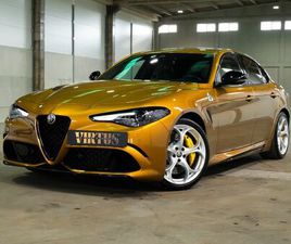 ALFA ROMEO GIULIA 2.9 V6 BI-TURBO AT8 QUADRIFOGLIO