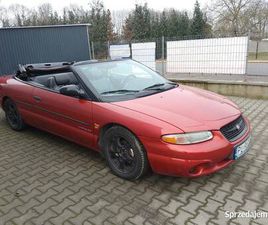 CHRYSLER STRATUS CABRIO 1999R 2.0 ZAMIANA ZA PRZYCZEPĘ POBIEDZISKA - SPRZEDAJEMY.PL