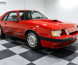 FORD MUSTANG SVO 1985 FORD MUSTANG SVO