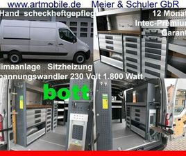 OPEL MOVANO COMBI 2,3 L2H2 BOTT 230VOLT KLIMA SIHZ GARANTIE