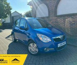 2010 VAUXHALL AGILA 1.0 12V CLUB 5DR [AC] HATCHBACK PETROL MANUAL