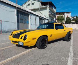 CHEVROLET CAMARO CHEVROLET CAMARO BUMBLEEBEE 5.7 V8 1979 1980