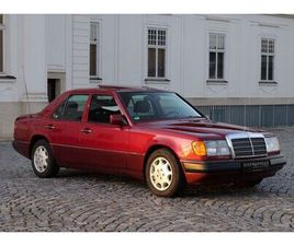 MERCEDES-BENZ 400E W124 *ALMANDINROT*STOFF KARO*KLIMA*