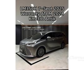 2024 LEXUS LM 350H 2.5 7 SEATER MPV