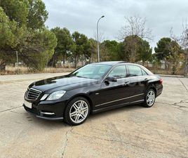 MERCEDES CLASSE E E 500 MERCEDES-BENZ CLASE E E 500 4MATIC BLUE EFFICIENCY ELEGANCE