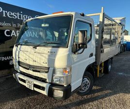MITSUBISHI FUSO CANTER CHASSIS CAB CAGED TIPPER 2015