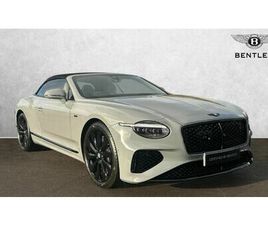BENTLEY CONTINENTAL GTC 4.0 V8 HYBRID 2DR AUTO