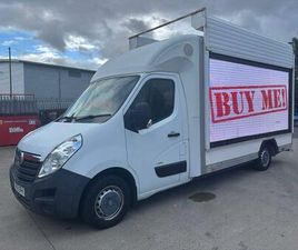 VAUXHALL MOVANO 2.3 CDTI 3500 PLATFORM CAB FWD L3 H1 EURO 6 2DR