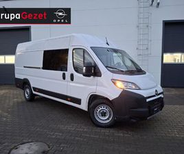 OPEL MOVANO OPEL MOVANO L4H2 BRYGADOWE 2.2 DIESEL 140KM MT6 EURO 6E DMC 3.5T HEAVY | 700153
