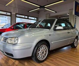 VOLKSWAGEN GOLF CABRIO CABRIO 1.6 HIGHLINE GPL CLIMA BELLISSIMA