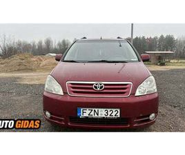 TOYOTA AVENSIS VERSO TOYOTA AVENSIS VERSO 2002 M VIENATŪRIS | SKELBIMAS | 0138385079