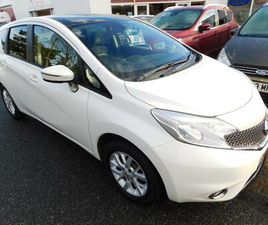 NISSAN NOTE 2014 NISSAN NOTE ACENTA PREMIUM COMFORT MPV PETROL MANUAL