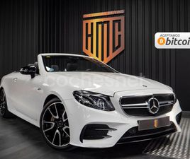 MERCEDES CLASSE E E 53 AMG MERCEDES-BENZ CLASE E CABRIO MERCEDESAMG E 53 4MATIC