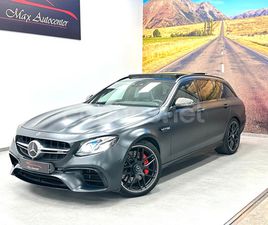 MERCEDES CLASSE E E 63 S MERCEDES-BENZ CLASE E MERCEDESAMG E 63 S 4MATIC