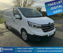 RENAULT TRAFIC 2024 RENAULT TRAFIC (74) LL30 2.0 BLUE DCI 130 ADVANCE / BUSINESS+ PANEL VAN DIESEL MANUAL
