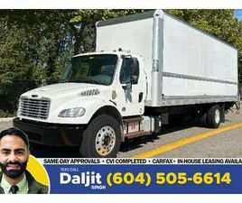 2019 FREIGHTLINER M2 26' BOX + 3,000LB TUCKAWAY LIFTGATE + HYDRAULIC