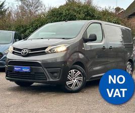 2021 TOYOTA PROACE 1.5D 120 ACTIVE VAN PANEL VAN DIESEL MANUAL
