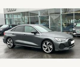 AUDI A3 BERLINE 1.5 TFSI 35 BLACK EDITION S TRONIC EURO 6 (START/STOP) 4DR