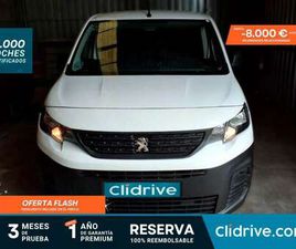 PEUGEOT PARTNER 1.6BLUEHDI S&S PRO STANDARD 600KG 100