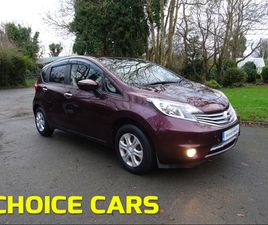 NISSAN NOTE 1.2 AUTO HALF LEATHER SEATS