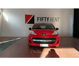 PEUGEOT 107 NEOPATENTATI