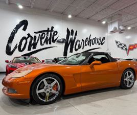 CORVETTE C6 CABRIOLET 2007 CHEVROLET CORVETTE CONV 3LT, F55, SONY, AUTO, CHROMES, ONLY 81K!