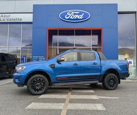 FORD RANGER 2.0 TDCI 213CH DOUBLE CABINE STORMTRAK BVA10 4 PLACES NO TVS 37400€TTC