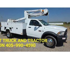 RAM TRUCKS RAM 4500 2012 DODGE RAM 4500 40FT CABLE TELCOM FIBER BUCKET TRUCK 6.7L DIESEL