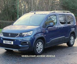 PEUGEOT RIFTER 2021 PEUGEOT RIFTER 1.2 PURETECH ALLURE PREMIUM (LONG)(START/STOP)(7 SEATS)