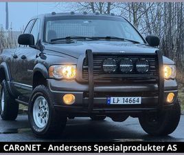 DODGE RAM 3500 3500 UNIK KILOMETER, MYE NYTT, HEL OG PEN