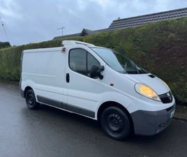 VAUXHALL VIVARO VAUXHALL VIVARO FRIDGE VAN