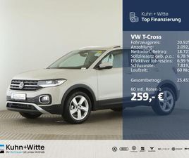 VOLKSWAGEN T-CROSS T-CROSS 1.0 TSI STYLE *LED*ACC*PDC*SHZ*