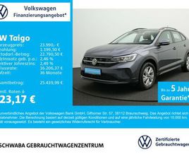 VOLKSWAGEN TAIGO TAIGO LIFE 1.0 TSI DSG *LED*VIRTUAL*NAV*AHK*16