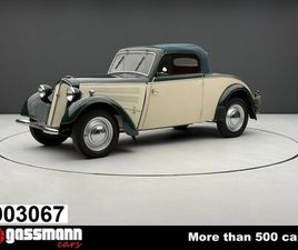 DKW F8 1936 DKW REICHSKLASSE F7 - F8 / F7 REICHSKLASSE CABRIO