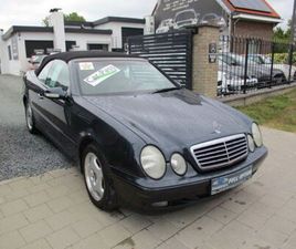 MERCEDES CLK CABRIOLET CLK 200 MERCEDES CLK 200 CLK CABRIO 200 ELEGANCE FULL OPTION FACELIFT LEDER