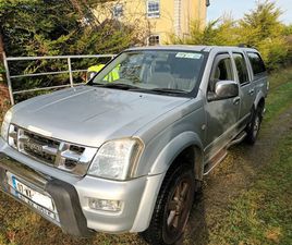 ISUZU RODEO ISUZU D-MAX 3.0 CREW CAB