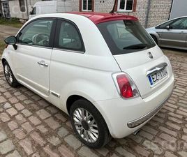 FIAT 500, CENA 2 850 €. AUTO JAUNS PIRKTS LATVIJĀ BRAUC, RŪC, AUTO, APSKĀDĒTA, TĀDĒĻ - SLUDINĀJUMI