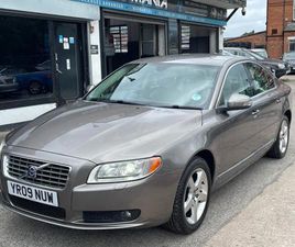 VOLVO S80 DRIVE 2009 VOLVO S80 2.0 D SE SPORT 4DR SALOON DIESEL MANUAL