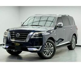 NISSAN PATROL 2021 NISSAN PATROL LE PLATINUM V8, WARRANTY, FULL NISSAN SERVICE HISTORY, LOW KM, FULLY LOADED, GCC