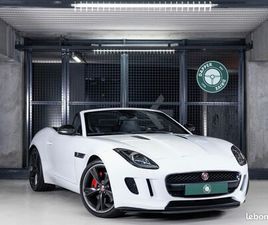 JAGUAR F-TYPE CABRIOLET - V6 - 340CH - IMMATRICULATION FRANÇAISE - PAS DE MALUS